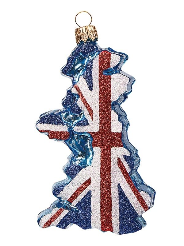 Christmas Ornaments with a British Theme