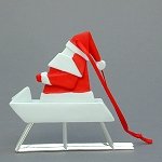 Santa on Sleigh
