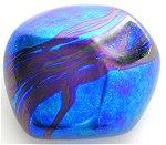 Glass Rock Paperweight A